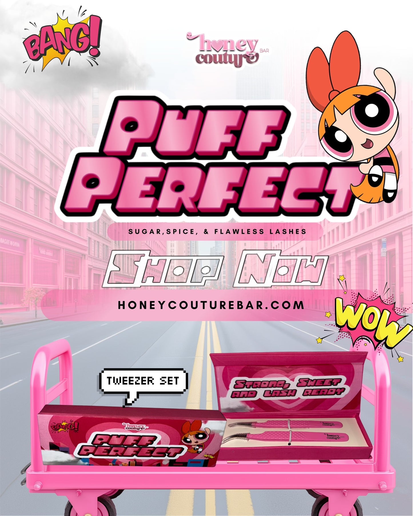 Power Puff Collection Tweezers