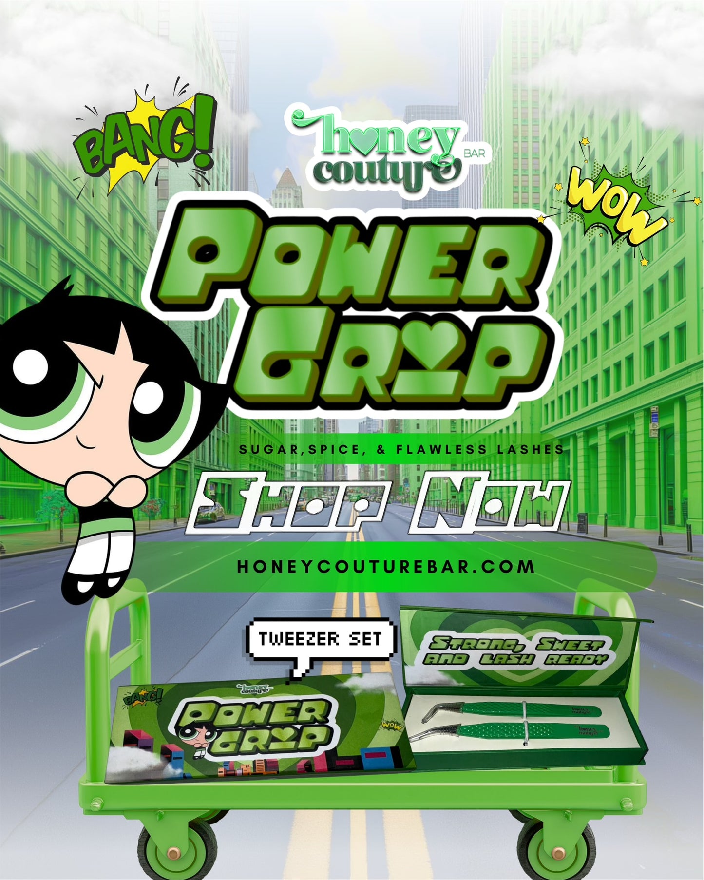 Power Puff Collection Tweezers