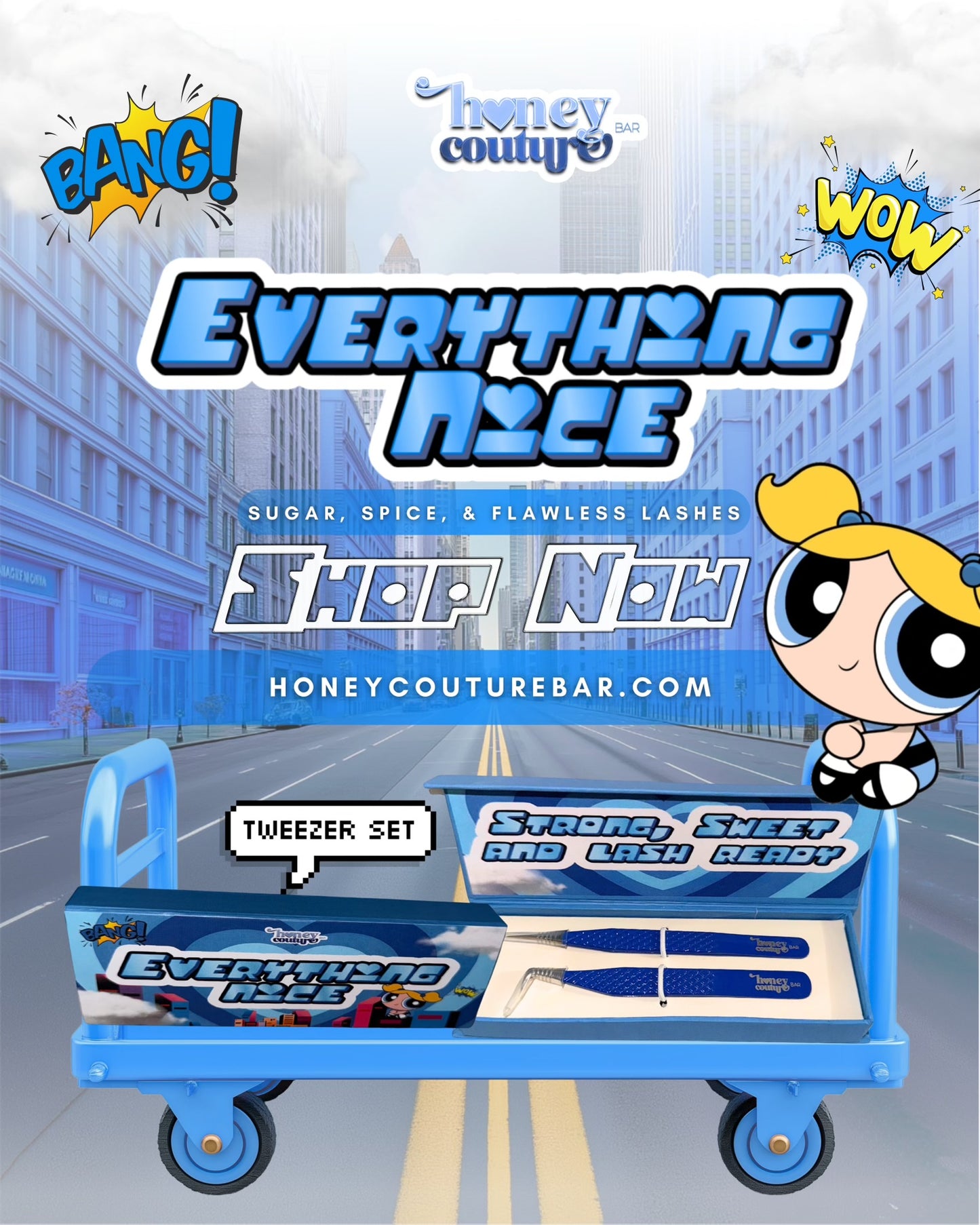Power Puff Collection Tweezers