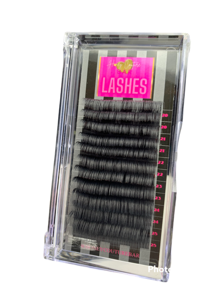 Extended Lash Trays Single Lengths
